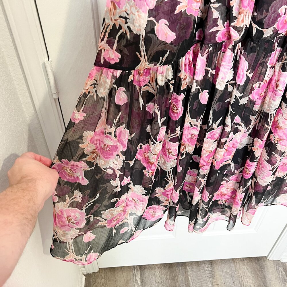 MISA Tie-Back Maxi Dress - Picture 6 of 10